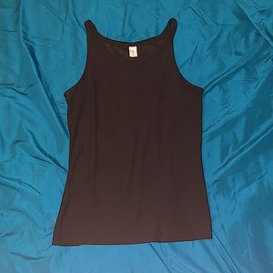 High neck tank top